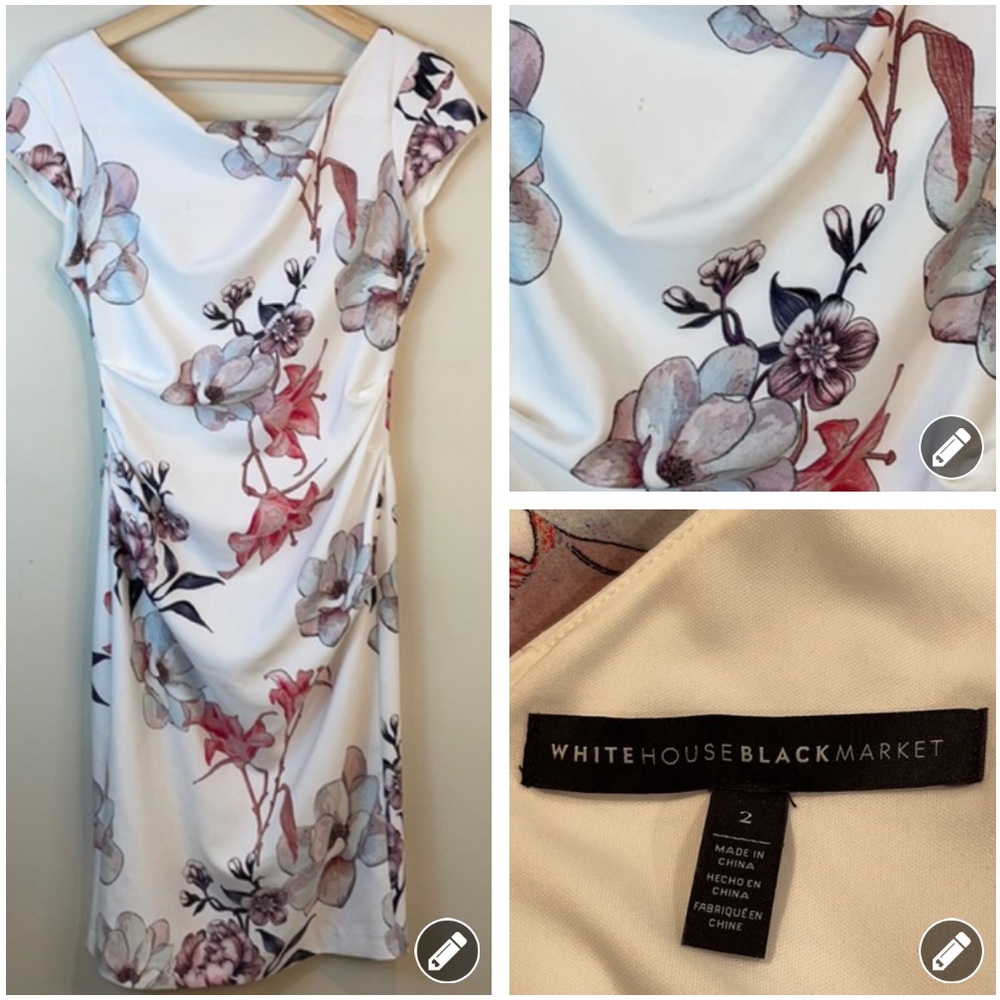 White House Black Market Dress 8563